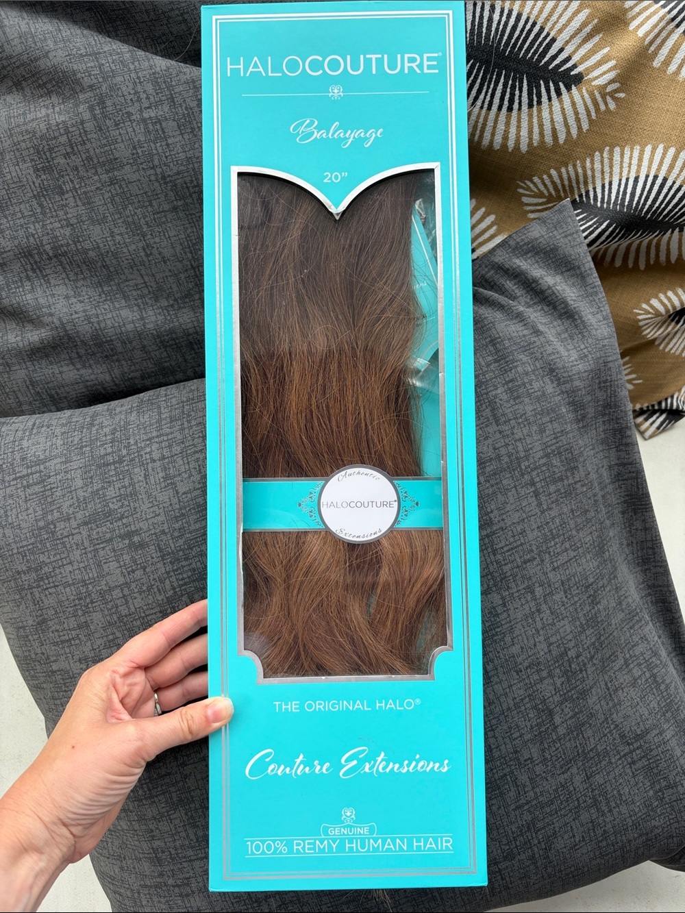 HALOCOUTURE Original Halo 20” 100% Remy Human Hair B6 Balayage